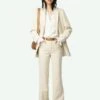 Zadig & Voltaire Viva Structured Blazer Vanille