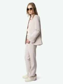 Zadig & Voltaire Very Women's Pink Blazer Lilas -Zadig Et Voltaire WWBL01930 LILAS ADDI 3 67a9e20f63c92