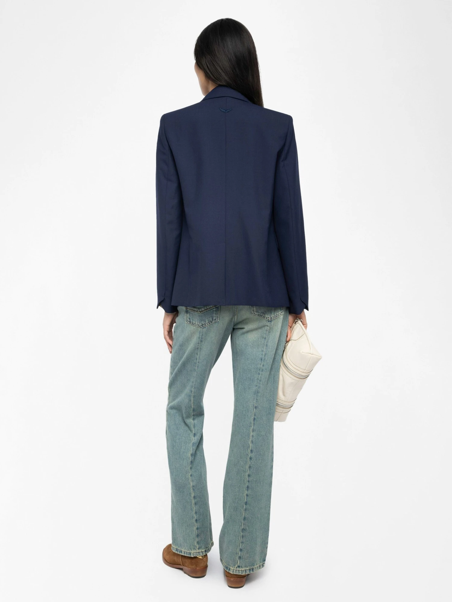 Vavy Blazer Blueberry Zadig & Voltaire Vavy Blazer Blueberry -Zadig Et Voltaire WWBL01937 BLUEBERRY BACK 686b83b656bee scaled