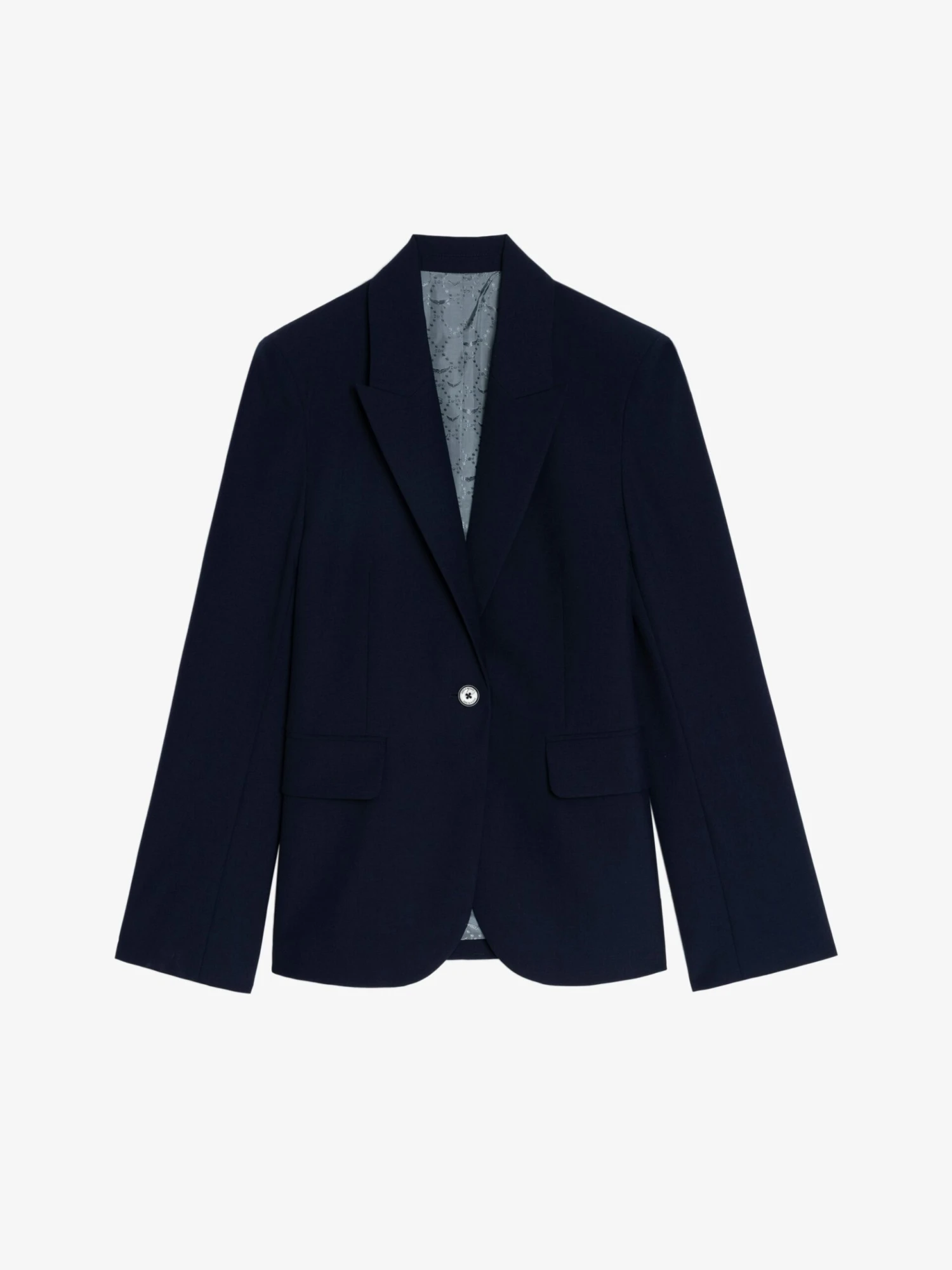 Vavy Blazer Blueberry Zadig & Voltaire Vavy Blazer Blueberry -Zadig Et Voltaire WWBL01937 BLUEBERRY PACKSHOT 686682218955f scaled