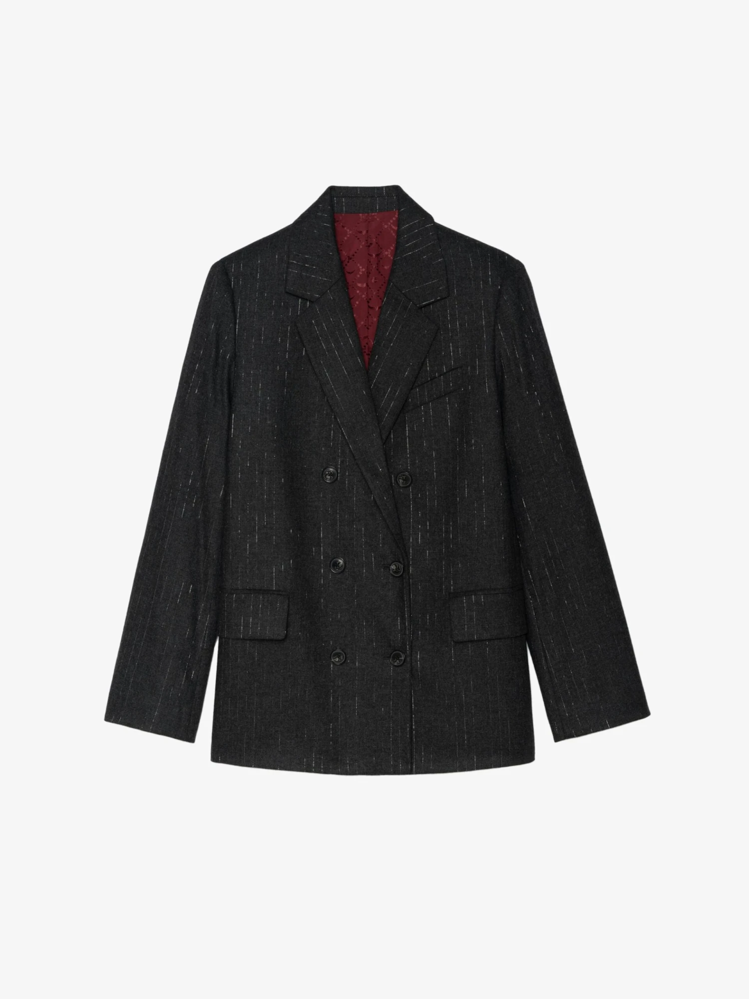 Vaska Blazer Anthracite Zadig & Voltaire Vaska Blazer Anthracite -Zadig Et Voltaire WWBL01942 ANTHRACITE PACKSHOT 687df3b5550ae scaled