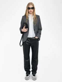 Zadig & Voltaire Vavy Blazer Gris Chine