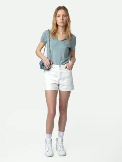 Zadig & Voltaire Sissi Denim Shorts Judo