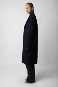 Zadig & Voltaire Marly Coat Encre -Zadig Et Voltaire WWCO00202 ENCRE 4