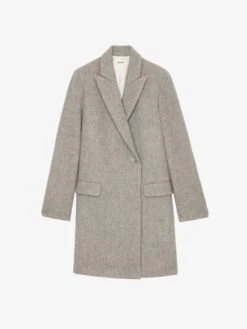 Zadig & Voltaire Marco Coat Latte 5 Zadig & Voltaire Marco Coat Latte -Zadig Et Voltaire WWCO00219 LATTE PACKSHOT 668bb1f4a388a