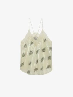 Zadig & Voltaire Christy Camisole Mastic 5 Zadig & Voltaire Christy Camisole Mastic -Zadig Et Voltaire WWCR00241 MASTIC PACKSHOT