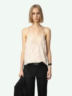 Zadig & Voltaire Cabri Silk Camisole Sweet 2 Zadig & Voltaire Cabri Silk Camisole Sweet -Zadig Et Voltaire WWCR00251 SWEET ADDI 1 6704e52ddf87d