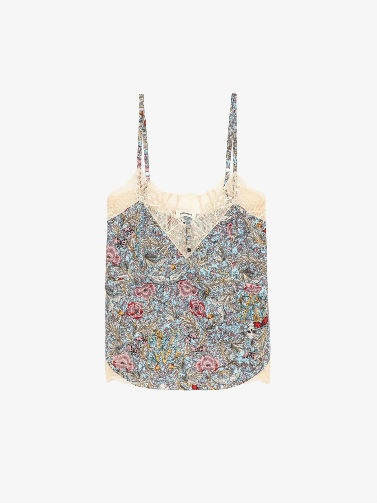 Cyoko Floral Camisole Mist Zadig & Voltaire Cyoko Floral Camisole Mist -Zadig Et Voltaire WWCR01270 MIST PACKSHOT 6777f1f288269 scaled