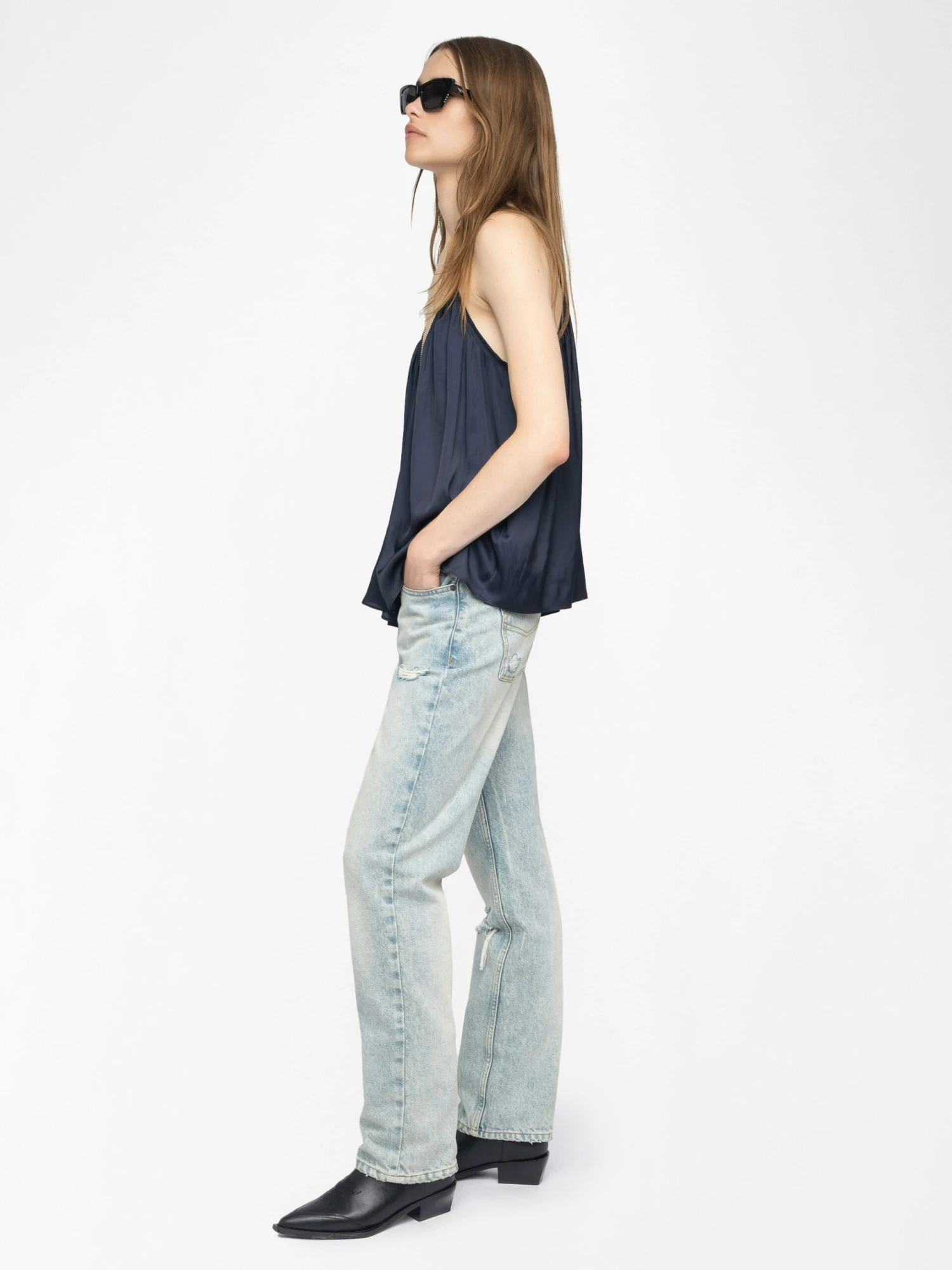 Cym Satin Pleated Camisole Encre Zadig & Voltaire Cym Satin Pleated Camisole Encre -Zadig Et Voltaire WWCR01293 ENCRE ADDI 3 6849a41063615 scaled