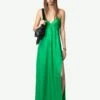 Zadig & Voltaire Rayonne Satin Dress Gazon