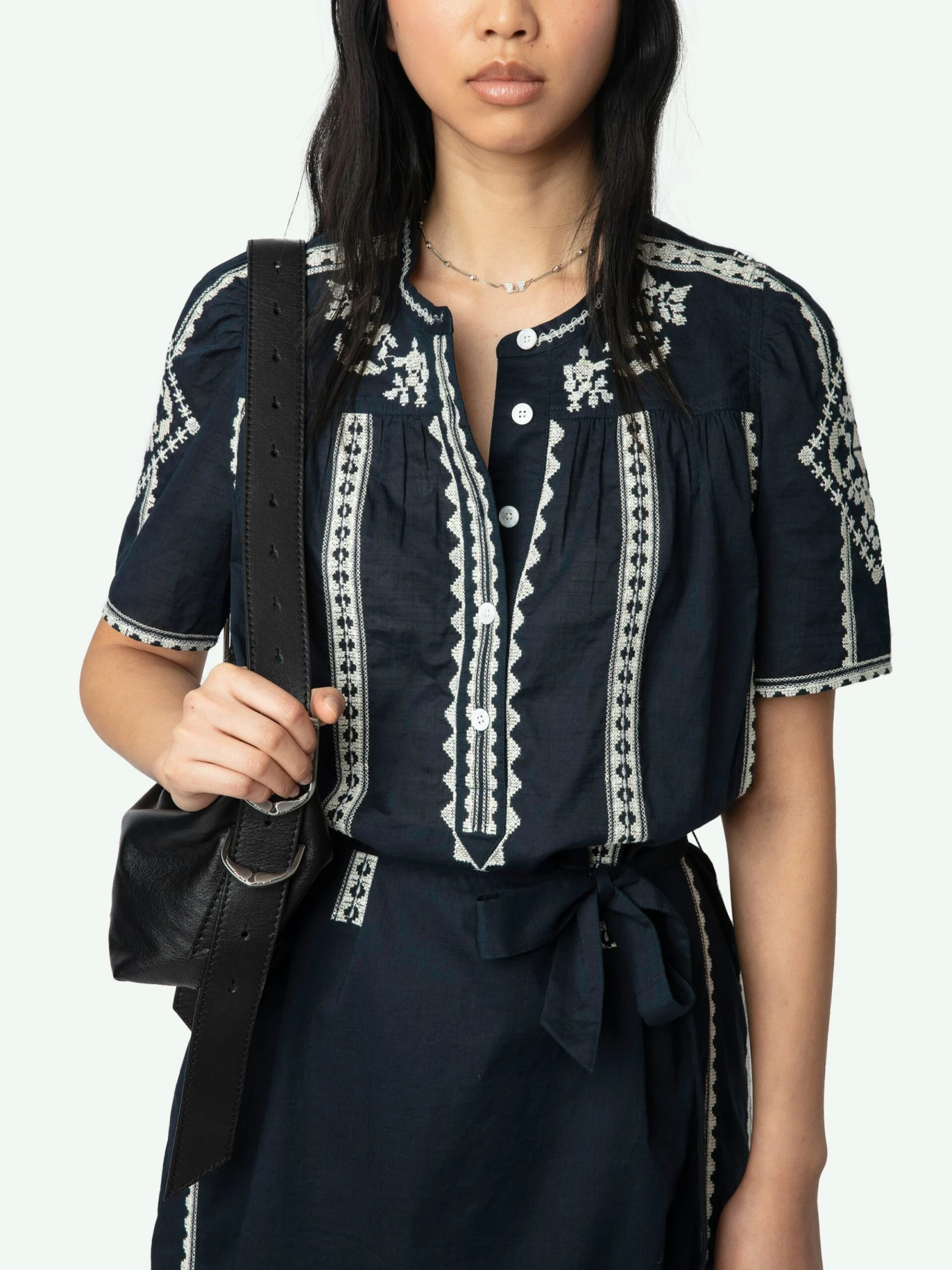 Rigy Navy Belted Dress Encre Zadig & Voltaire Rigy Navy Belted Dress Encre -Zadig Et Voltaire WWDR01204 ENCRE HOVER 67bed674eb77b scaled