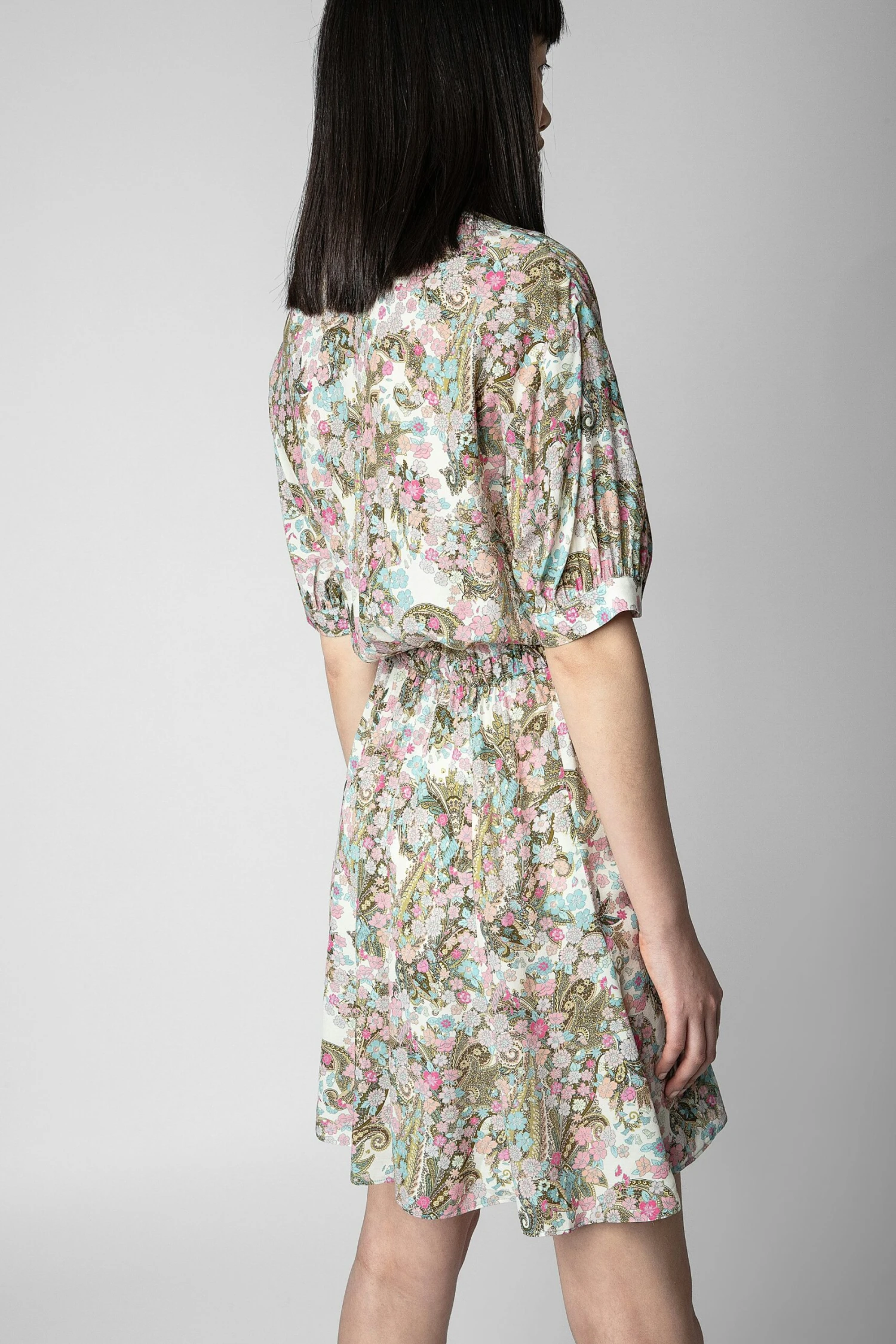 Remove Dress Deep parme Zadig & Voltaire Remove Dress Deep Parme -Zadig Et Voltaire WWDR01228 DEEP PARME 4 scaled