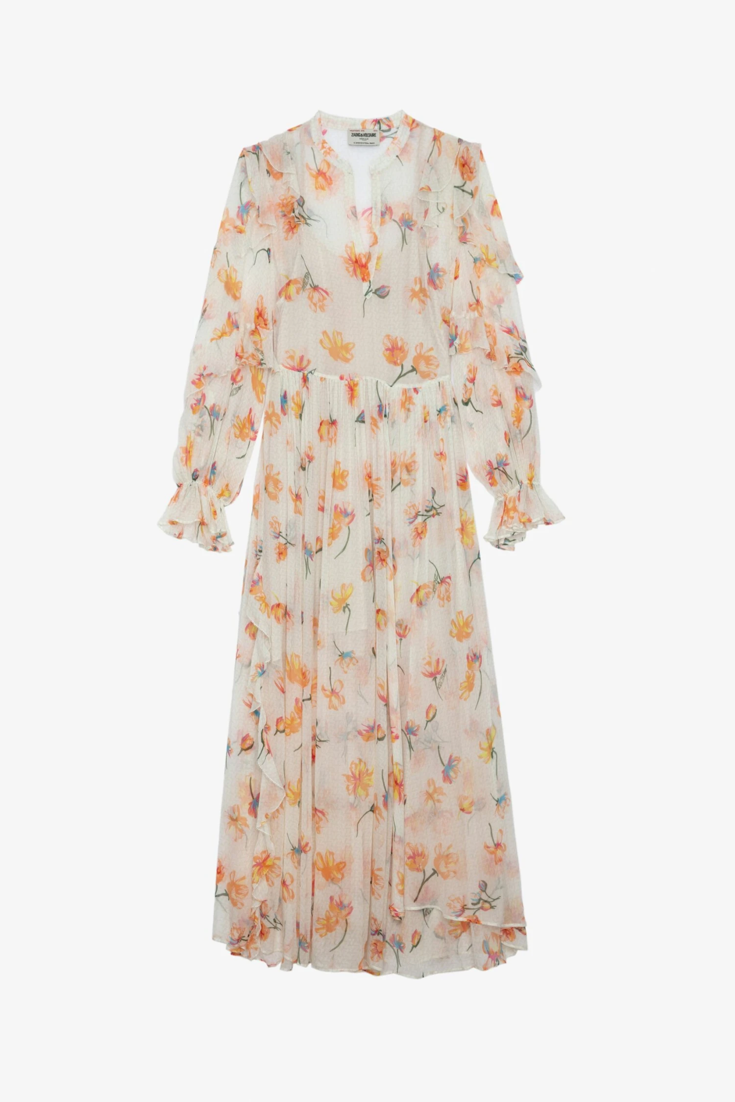 Riciny Courtney Dress Mastic Zadig & Voltaire Riciny Courtney Dress Mastic -Zadig Et Voltaire WWDR01238 MASTIC scaled