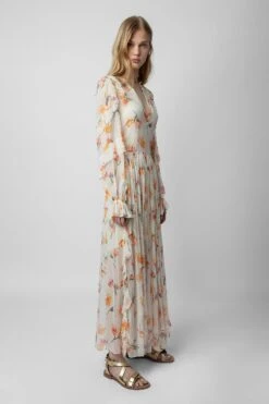 Zadig & Voltaire Riciny Courtney Dress Mastic 2 Zadig & Voltaire Riciny Courtney Dress Mastic -Zadig Et Voltaire WWDR01238 MASTIC 7