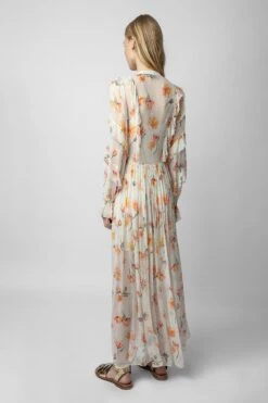 Zadig & Voltaire Riciny Courtney Dress Mastic 3 Zadig & Voltaire Riciny Courtney Dress Mastic -Zadig Et Voltaire WWDR01238 MASTIC 8