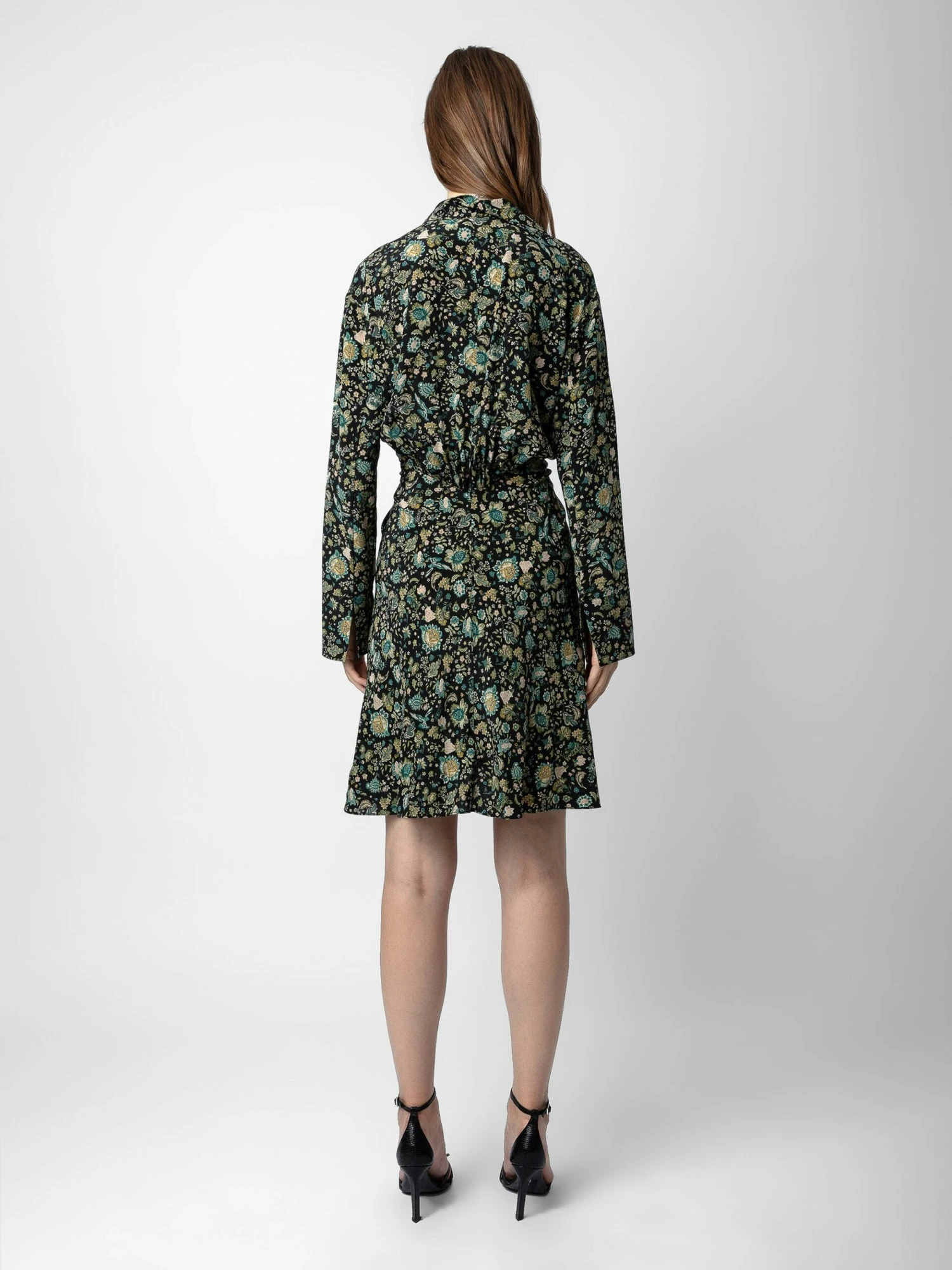 Rozo Silk Dress Black Zadig & Voltaire Rozo Silk Dress Black -Zadig Et Voltaire WWDR01264 NOIR BACK scaled