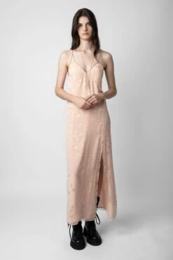 Zadig & Voltaire Rohal Silk Jacquard Dress Ballerine