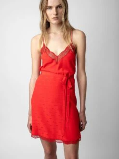 Zadig & Voltaire Ristyz Silk Jacquard Dress Japon 2 Zadig & Voltaire Ristyz Silk Jacquard Dress Japon -Zadig Et Voltaire WWDR01305 JAPON ADDI 1