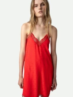 Zadig & Voltaire Ristyz Silk Jacquard Dress Japon 4 Zadig & Voltaire Ristyz Silk Jacquard Dress Japon -Zadig Et Voltaire WWDR01305 JAPON HOVER