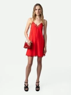 Zadig & Voltaire Ristyz Silk Jacquard Dress Japon