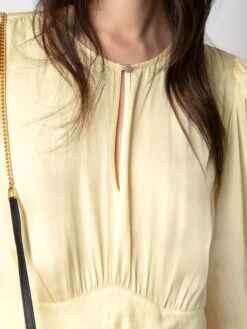 Zadig & Voltaire Rhodri Satin Dress Shea -Zadig Et Voltaire WWDR01314 SHEA ADDI 1