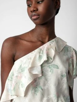 Zadig & Voltaire Robbie Dress Mastic 2 Zadig & Voltaire Robbie Dress Mastic -Zadig Et Voltaire WWDR01340 MASTIC ADDI 1