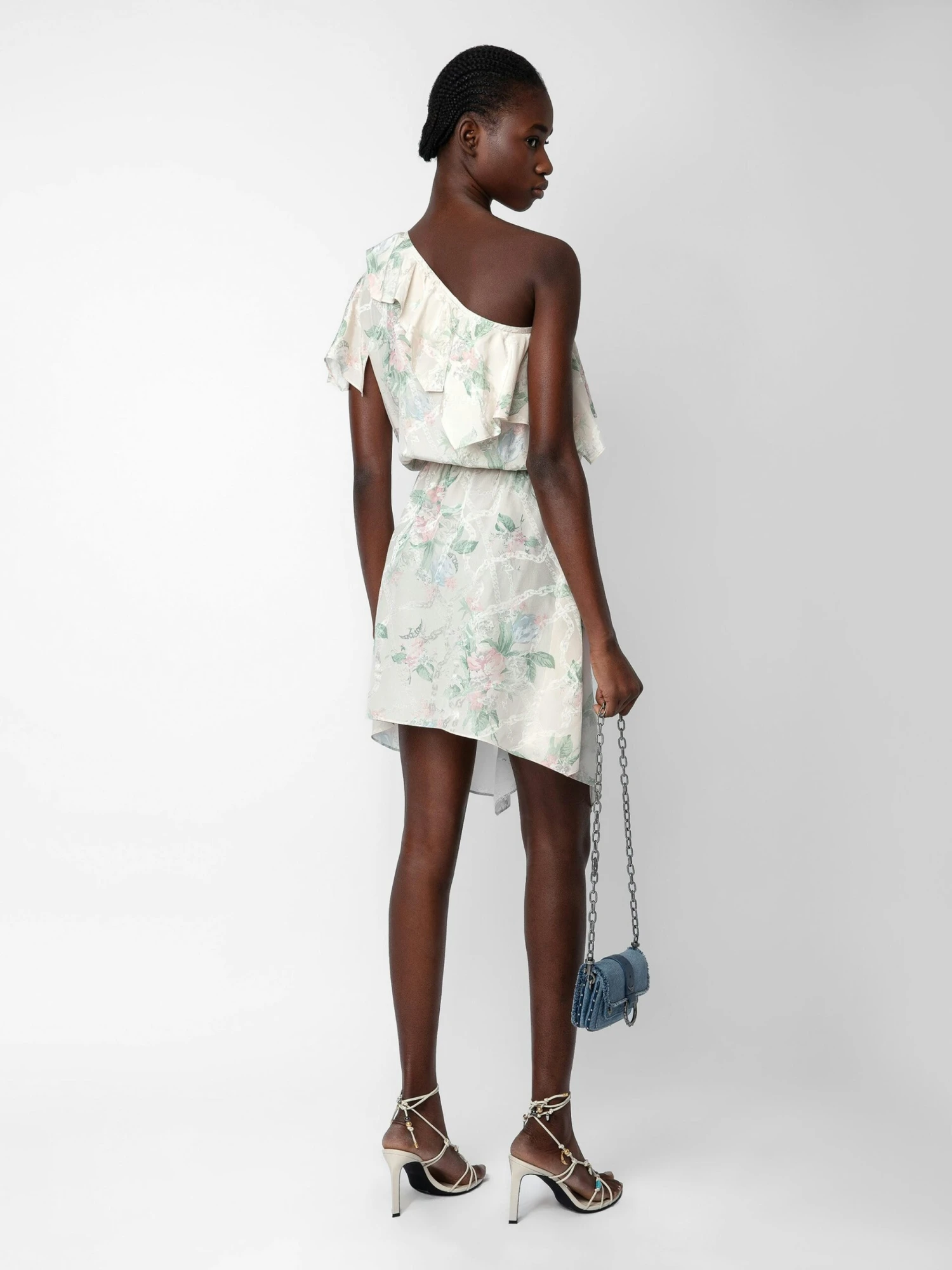 Robbie Dress Mastic Zadig & Voltaire Robbie Dress Mastic -Zadig Et Voltaire WWDR01340 MASTIC BACK scaled