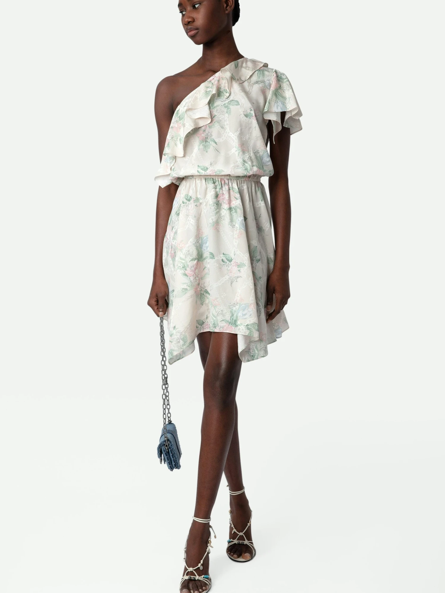 Robbie Dress Mastic Zadig & Voltaire Robbie Dress Mastic -Zadig Et Voltaire WWDR01340 MASTIC HOVER scaled