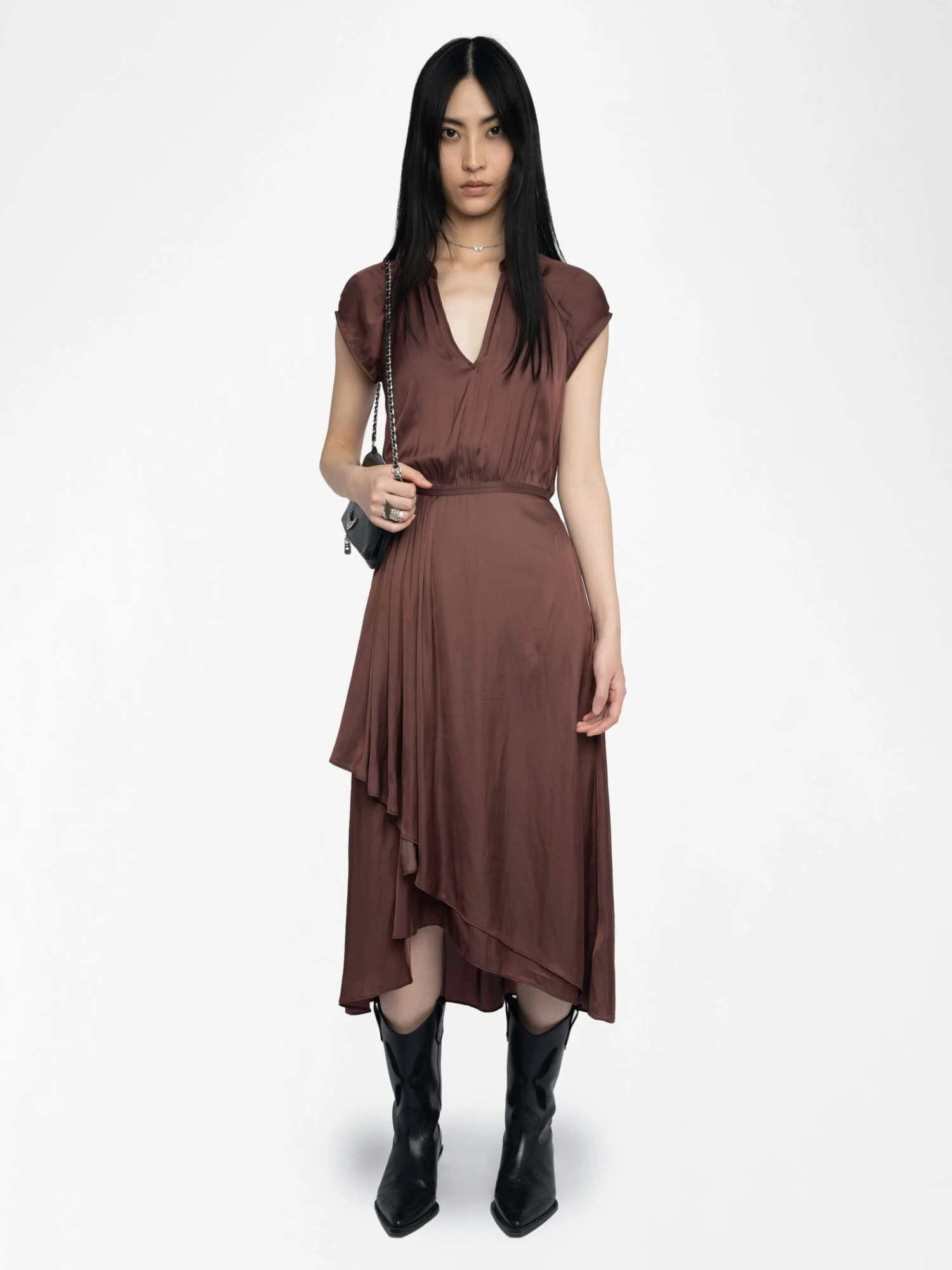Randall Dress Burgundy Zadig & Voltaire Randall Dress Burgundy -Zadig Et Voltaire WWDR01358 BURGUNDY SHOOTING 685d237ee3cc6 scaled