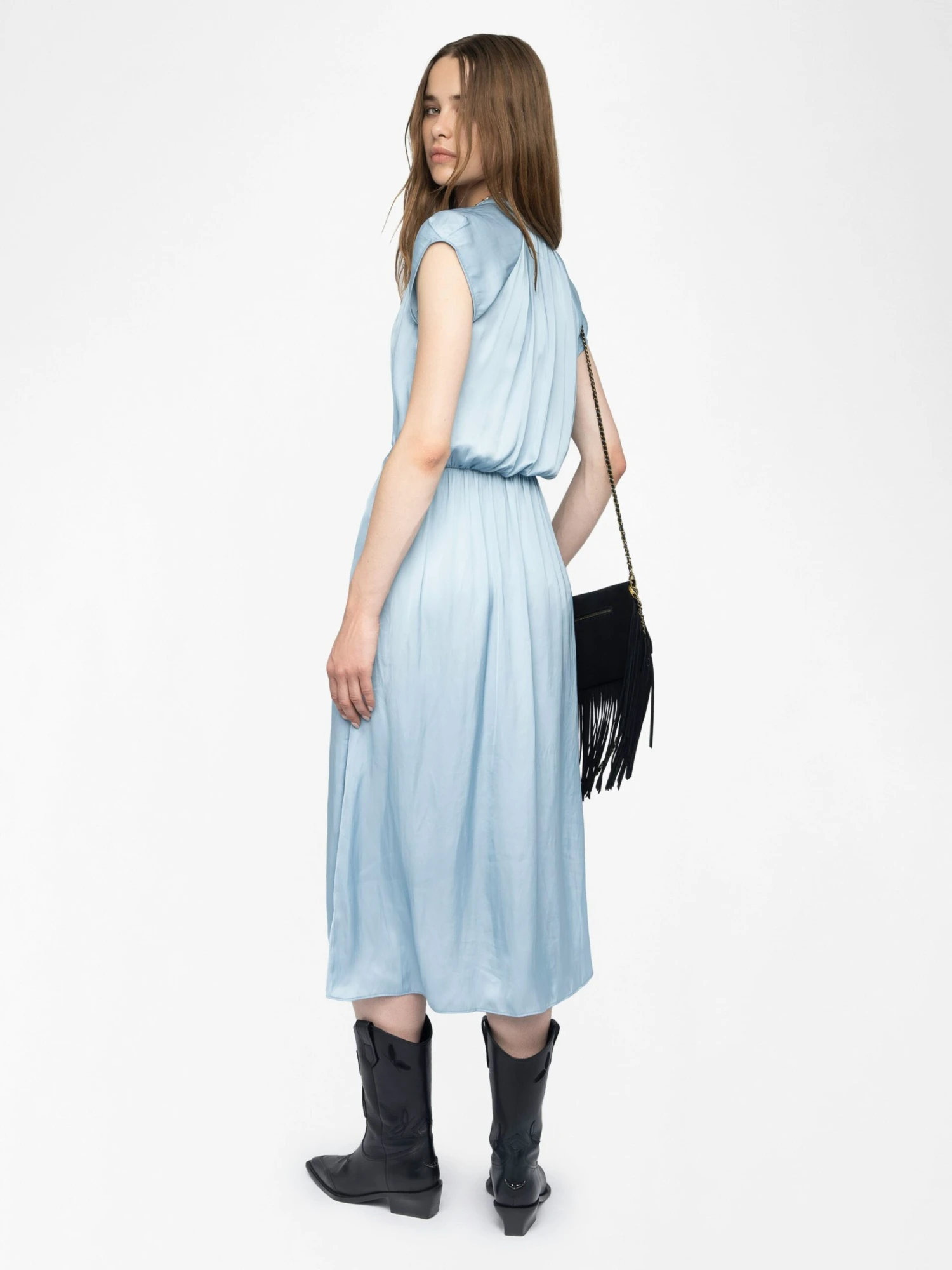Randall Dress Cloud Zadig & Voltaire Randall Dress Cloud -Zadig Et Voltaire WWDR01358 CLOUD BACK 68485460d19a0 scaled