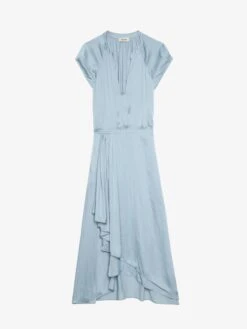 Zadig & Voltaire Randall Dress Cloud 5 Zadig & Voltaire Randall Dress Cloud -Zadig Et Voltaire WWDR01358 CLOUD PACKSHOT 684fe206e41bc
