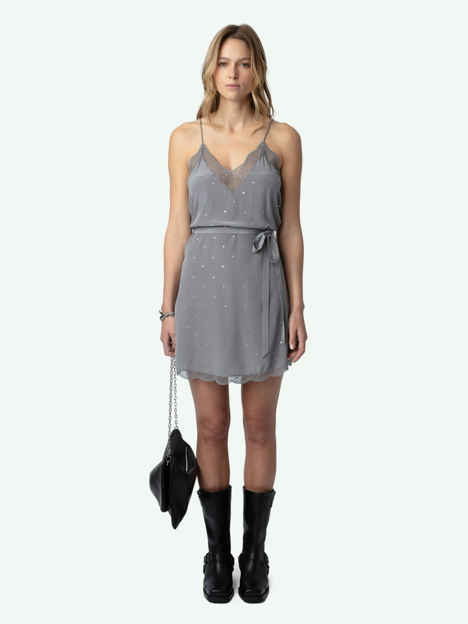 Ristyz Diamante Silk Dress Iron Zadig & Voltaire Ristyz Diamante Silk Dress Iron -Zadig Et Voltaire WWDR01361 IRON ADDI 2 6627cbb076ab9 scaled