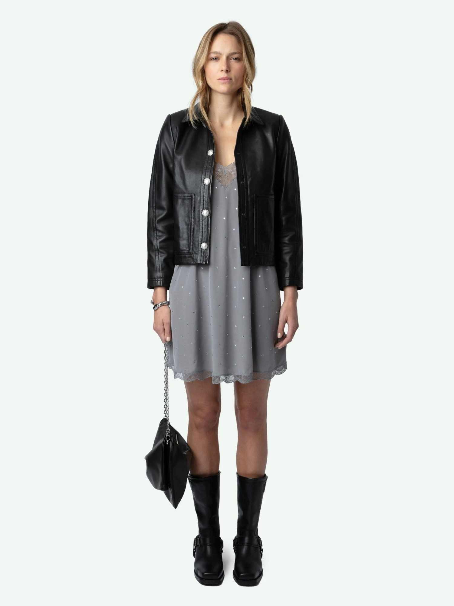 Ristyz Diamante Silk Dress Iron Zadig & Voltaire Ristyz Diamante Silk Dress Iron -Zadig Et Voltaire WWDR01361 IRON ADDI 3 6627cbd4464f1 scaled