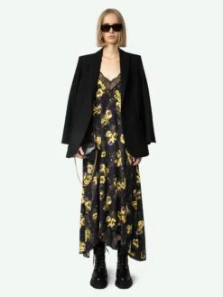 Zadig & Voltaire Risty Dress Black 4 Zadig & Voltaire Risty Dress Black -Zadig Et Voltaire WWDR01397 NOIR ADDI 3 6704e590b305b