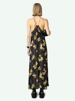 Zadig & Voltaire Risty Dress Black 1 Zadig & Voltaire Risty Dress Black -Zadig Et Voltaire WWDR01397 NOIR BACK 6704e700f0481