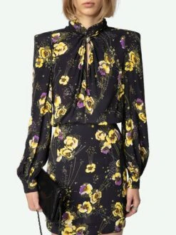 Zadig & Voltaire Ryda Dress Black -Zadig Et Voltaire WWDR01398 NOIR ADDI 2 6704e6216c120