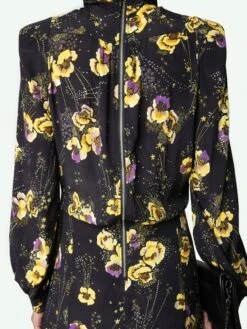 Zadig & Voltaire Ryda Dress Black -Zadig Et Voltaire WWDR01398 NOIR ADDI 4 6704e70933550