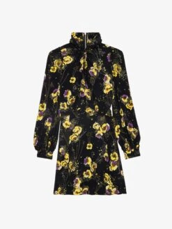 Zadig & Voltaire Ryda Dress Black -Zadig Et Voltaire WWDR01398 NOIR PACKSHOT 67068634e6bcf