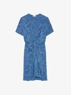 Zadig & Voltaire Rozom Silk Dress Surf -Zadig Et Voltaire WWDR02420 SURF PACKSHOT 67a6270a060f9