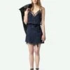 Zadig & Voltaire Risty Silk Dress Encre