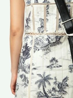 Zadig & Voltaire Renaid Dress Ecru -Zadig Et Voltaire WWDR02431 ECRU ADDI 4 67bed685942bc