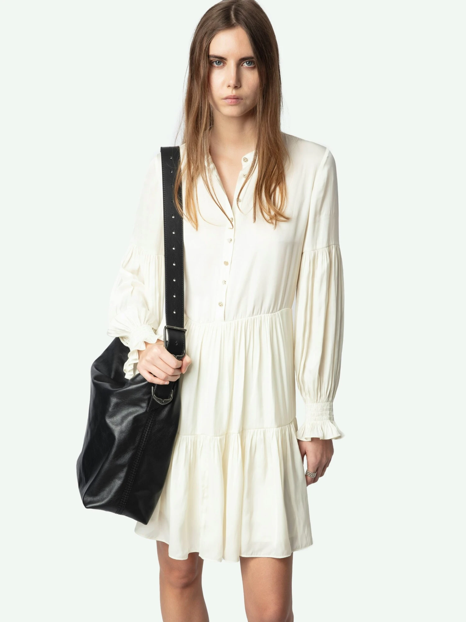 Randy Satin Dress Flake Zadig & Voltaire Randy Satin Dress Flake -Zadig Et Voltaire WWDR02451 FLAKE ADDI 3 675ff7bf8365e scaled