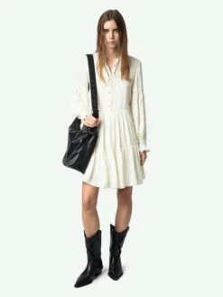 Zadig & Voltaire Randy Satin Dress Flake