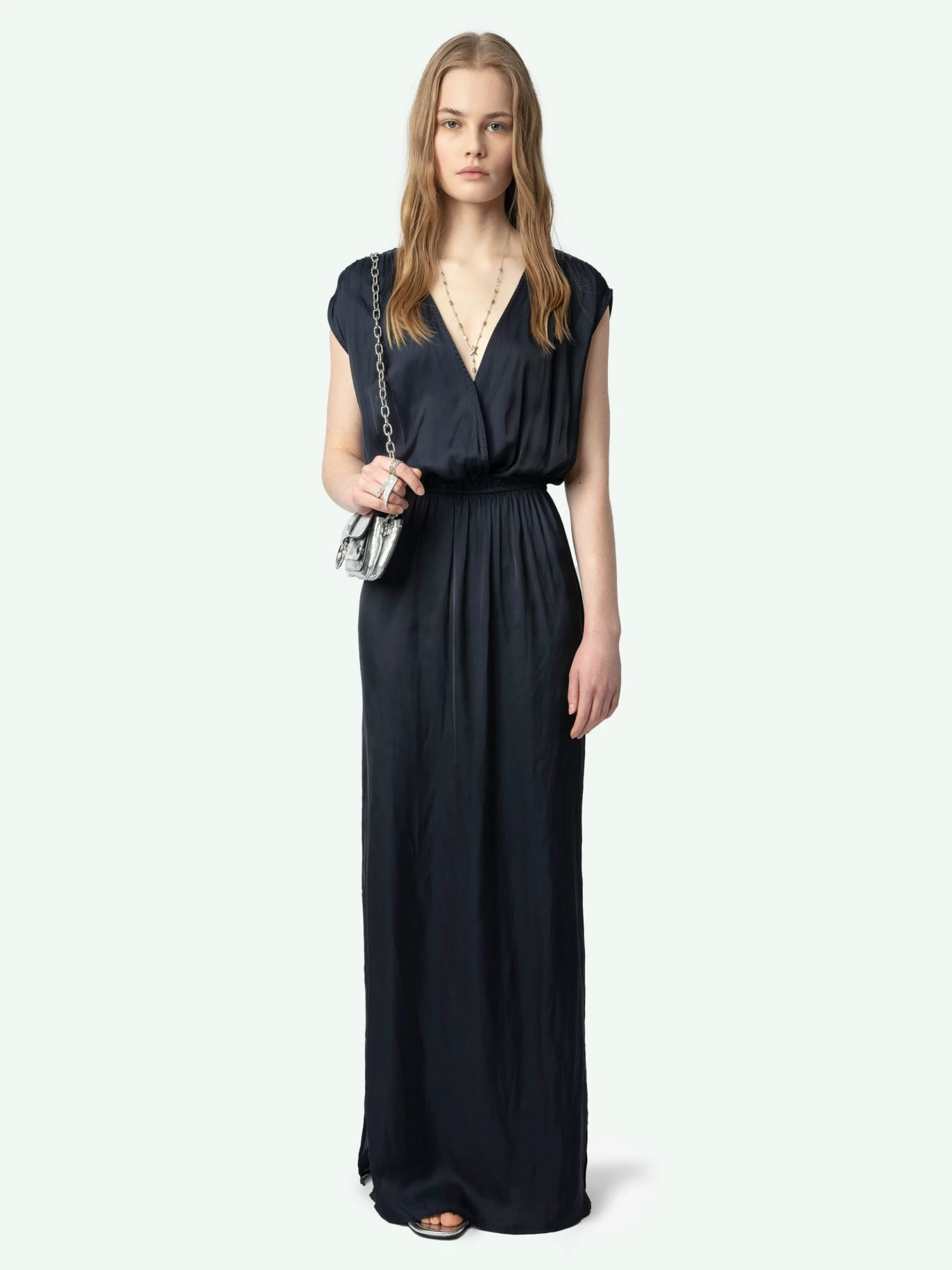 Ritmic Navy Satin Long Dress Encre Zadig & Voltaire Ritmic Navy Satin Long Dress Encre -Zadig Et Voltaire WWDR02510 ENCRE SHOOTING 67a9e3cf96d24 scaled