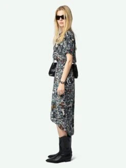 Zadig & Voltaire Rimaz Dress Encre -Zadig Et Voltaire WWDR02514 ENCRE ADDI 4 672a44c125ab8