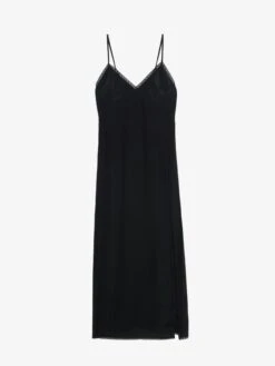 Zadig & Voltaire Ramelil Silk Dress Black 8 Zadig & Voltaire Ramelil Silk Dress Black -Zadig Et Voltaire WWDR02529 BLACK PACKSHOT 6728b3e4f0d1b