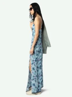 Zadig & Voltaire Ramelil Silk Vacation Dress Mist 4 Zadig & Voltaire Ramelil Silk Vacation Dress Mist -Zadig Et Voltaire WWDR02531 MIST ADDI 3 67bed6bf6a0e9