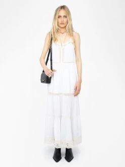 Zadig & Voltaire Relite Long Lingerie Style Dress Judo