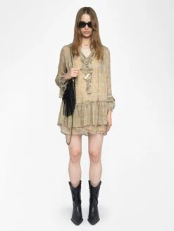 Zadig & Voltaire Ralice Dress Cloud