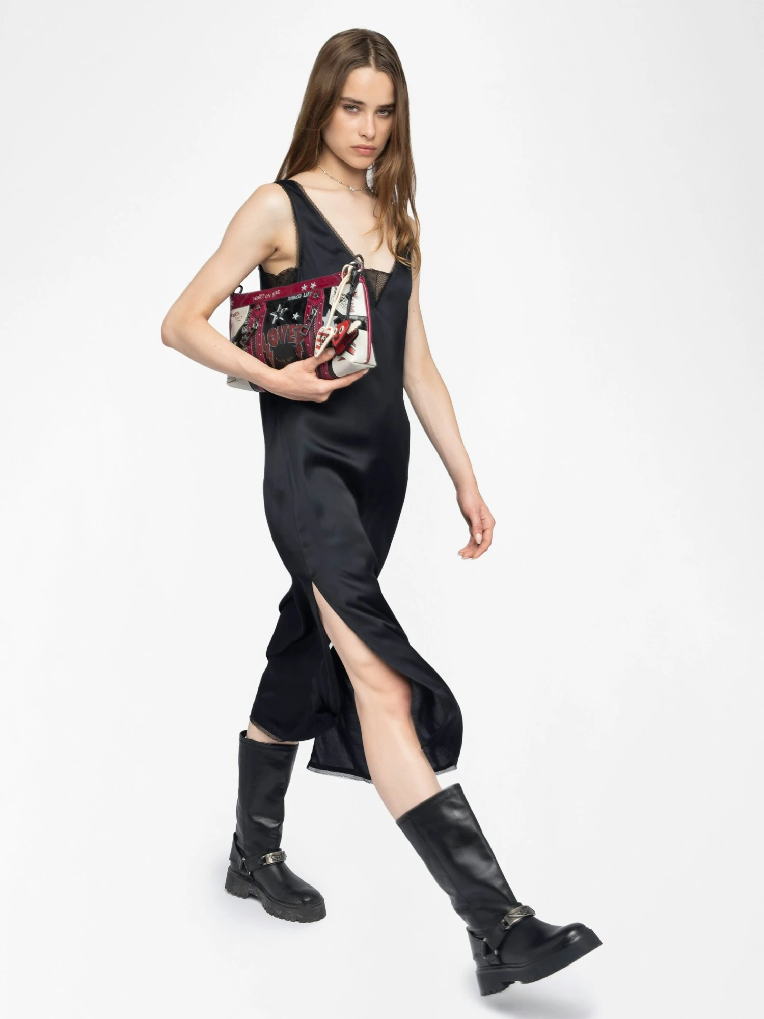 Renzo Satin Dress Black Zadig & Voltaire Renzo Satin Dress Black -Zadig Et Voltaire WWDR02556 BLACK ADDI 2 684853e5b0377 scaled